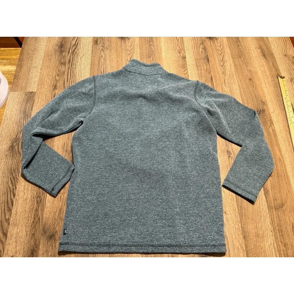 GAP Sweater Men's Size Small Green Pullover 1/4 Zip Long Sleeve
